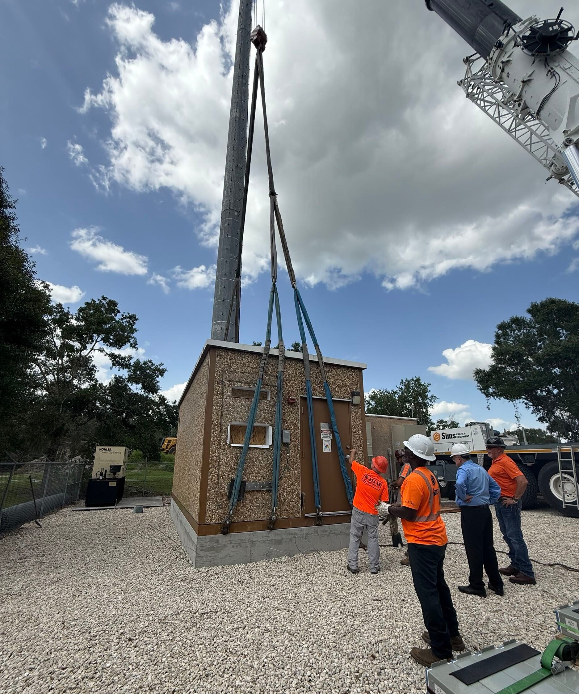 Communications Shelter Relocation
